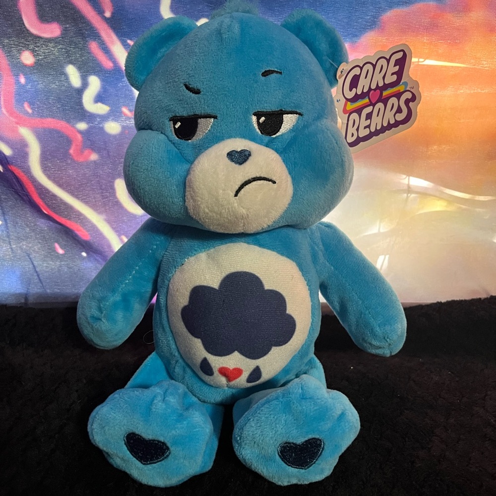 Blue Grumpy Care Bear